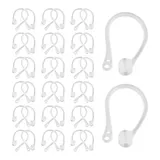 20 Pairs Sportliche Anti-Verlust-Ohrbügel Ohrhörer-ohrhaken Weiche Kopfhörer – Bild 2