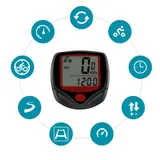 Fahrradcomputer Tachometer Digital TouchFahrrad Kilometerzähler Wasserdicht Reto – Bild 13