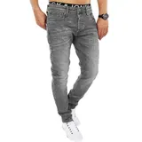 JACK & JONES Herren Jeans Tim Agi 010 Slim Straight Stretch Sportlich Gerade – Bild 10