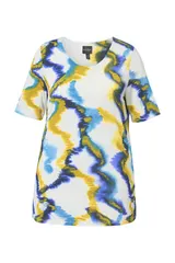 Ulla Popken Damen große Größen Slinkyshirt Classic Rundhals Halbarm 840039 – Bild 7