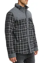 Indicode Herren Übergangsjacke INHolz-Hemd Jacke Holzfällerhemd Teddyfutter – Bild 3