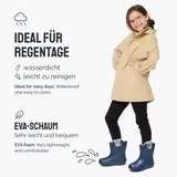 LADEHEID Gummistiefel Kinder Gefütterte Jungen Mädchen Thermo Regenschuhe 22-35 – Bild 5