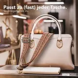 Verstellbarer Taschengurt Ersatz Schultergurt Handtasche Band Boho / Leo Schmal – Bild 4
