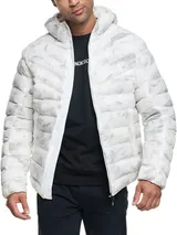 Indicode Herren Übergangsjacke INLivia-Steppjacke Reißverschluss Kapuze Männer – Bild 6