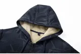 Herren Winterjacke Warm mit Kapuze Weich Komfortabel Dicker Mantel Casual NEU – Bild 4