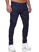 Tazzio Jeans Slim Fit Herren Jeanshose Stretch Designer Hose Denim Biker Style – Bild 2