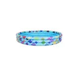 Planschbecken Kinderpool Aufblasbar Baby Pool 3-Ring Gartenpool Punkte Sommer – Bild 1