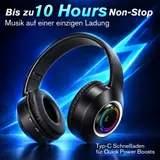 Bluetooth Kopfhörer Over Ear Kabellos HiFi Stereo Wireless Headset Headphone DHL – Bild 5