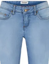 Damen Strech Jeans blue bleeched Skinny Fit Kurzgröße Gr.öße 38 bis 54 neu 59357 – Bild 2