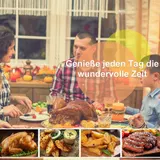 Fritteuse 1700W 5,5L Heißluftfritteuse Fettfrei Heißluft Ofen Grill  BBQ Pommes – Bild 10
