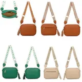 Umhängetasche Crossbody Bag Damen Handtasche Set Damentasche Schultertasche S- – Bild 2