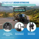 Kupplungs-Fahrradträger FISCHER ProlineEvo Heckträger für 3 Fahrräder faltbar – Bild 6