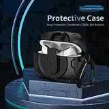 Schlanke für tpu PC Schutzhülle für Airpods 4 inklusive praktischem Haken – Bild 10