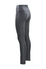 DAMEN  KUNSTLEDER LEGGINGS LEICHTES INNENFLEECE LEGGINS HOHE TAILLE HIGH WAIST – Bild 9
