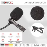 USB-C Ansteckmikrofon Mikrofon Ansteck Lavalier Microphone Kamera Smartphone – Bild 9