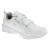 Damen Sneaker Turnschuhe Klettschuhe Sportschuhe Laufschuhe Freizeit Weiß 36 38 – Bild 2