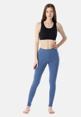 Bellivalini Damen Freizeithose Leggings Elastischer Bund Lang Baumwolle XS-5XL – Bild 6