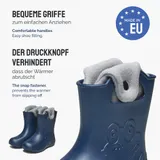 LADEHEID Gummistiefel Kinder Gefütterte Jungen Mädchen Thermo Regenschuhe 22-35 – Bild 4