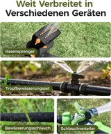 Bewässerungscomputer mit 3 Ausgängen LCD-Display & Regenverzögerung für Garten – Bild 8