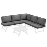 4-tlg. Gartenmöbel-Set, Balkonmöbel-Set mit Ecksofa, Doppelsofa, Refurbished – Bild 2