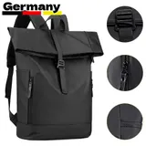 Rolltop Rucksack Wasserdicht Freizeitrucksack Schulrucksack Cityrucksack – Bild 3