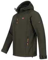 Geographical Norway Herbst Winter Jacke Softshell Jacke Regen Outdoor Übergangs – Bild 2