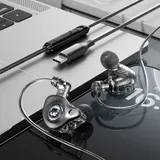 für hifi USB C Ohrhörer abnehmbares Kabel für klaren Audio und Komfort – Bild 3