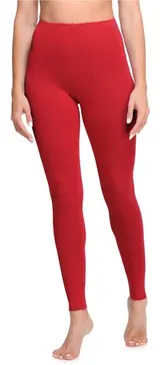 Ladeheid Damen Lange Leggings Elastischer Bund Lang Baumwolle XS-4XL – Bild 1