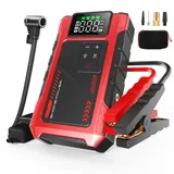 Eigotrav 6000A Starthilfe Ladegerät Booster Power-Bank mit 150PSI Luftkompressor – Bild 1