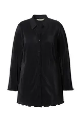 MIAMODA Damen große Größen Plissee Bluse A Linie weiter Langarm 840293 – Bild 7