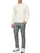Indicode Herren Leinenhose INGuy-Stoffhose Leichte Sommerhose Pants Männer Chino – Bild 4
