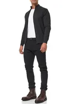 Indicode Herren Strickjacke Lau-Feinstrick Pulli Zip Pullover Männer Baumwolle – Bild 5