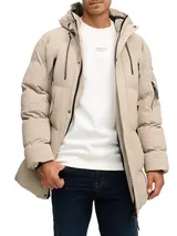 Indicode Herren Winterjacke INLondoy-Herrenjacke Steppjacke Kapuze Parka Mantel – Bild 2