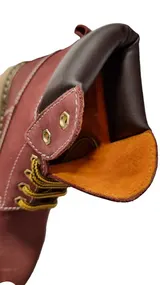 Herbststiefel Winterstiefel Mädchen Boots Stiefel Leder Dunkelrot Größe 33 – Bild 4