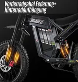 19 Zoll E-Mountainbike 3000W 60V 35AH Elektrofahrrad Offroad e bikes 70KM/H EU – Bild 15