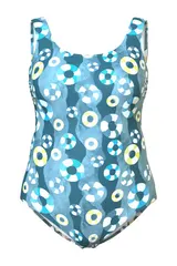 Ulla Popken Damen große Größen Badeanzug Schwimmringe ohne Softcups – Bild 8
