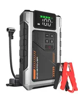 Eigotrav 12000mAh 12V Starthilfe Ladegerät Booster Power-Bank mit Luftkompressor – Bild 2