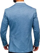 Sakko Herrensakko Sweatjacke Anzug Klassische Unifarben Basic Herren BOLF Casual – Bild 2