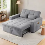 3-in-1 Schlafsofa ausziehbar,Sofa 2 sitzer mit Schlaffunktion – Bild 13