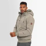 A. Salvarini Herren Winter Jacke Winterjacke warm Kapuze Teddyfell AS320 NEU – Bild 2