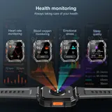 Blackview Smartwatch Herren, Fitnessuhr mit Telefonfunktion Kompass Sportuhr Uhr – Bild 9