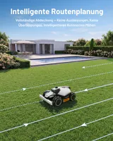 Mammotion LUBA Mini 2 AWD 1500 Mähroboter ohne Kabel bis 1500m² 80% Steigung APP – Bild 9