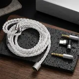 Versilbertes einzelnes Kupfer 3-in-1 Kabel Typ-C auf 3,5 mm und 4,4 mm 1,2 m – Bild 9