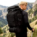 80L großer Wanderrucksack Reiserucksack Trekking Rucksack wasserabweisend – Bild 13