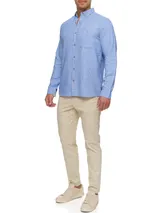 Indicode Herren Langarmhemd INNiell-Hemd Langarm Herrenhemd Sommerhemd Männer – Bild 6