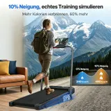 Laufband Für Zuhause mit Steigung 10% Elektrisch Klappbar Walking Pad bis 145kg – Bild 2