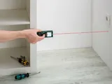 ENTFERNUNGSMESSER LASER 50 M ENTFERNUNGSMESSGERÄT Fläche-Volumen Pythagoras-Funk – Bild 2
