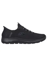 Skechers Sport Herren SUMMITS HIGH RANGE Sneakers Slip ins Vegan 232457 schwarz – Bild 3