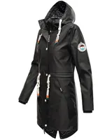 Navahoo Damen Regen Jacke Mantel Parka Wasserdicht Funktionsjacke B919 NEU – Bild 3