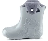 LADEHEID Gummistiefel Kinder Gefütterte Jungen Mädchen Thermo Regenschuhe 22-35 – Bild 3